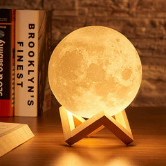 Luz de libro LED, luz de luna, luz de galaxia, luz de noche de luna, niña, niño, regalo de cumpleaños infantil, decoración de dormitorio, iluminación interior