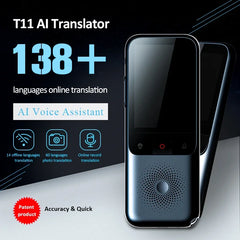 T11 Portable Audio Translator 138 Language Smart Translator Offline In Real Time Smart Voice AI Voice Photo Translator T10Pro