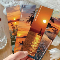 30pcs Bookmark Reading Book Mark Vintage Scenery Book Page Marker Stationery Supplies Children Gifts