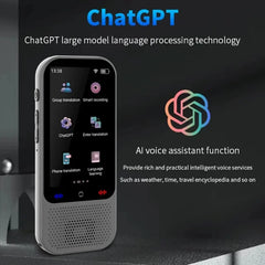 S80 Pro Intelligent Translation Machine 138 Language Intelligent Recording 19 Offline Real-time Photo Translat Chat GPT AI Voice