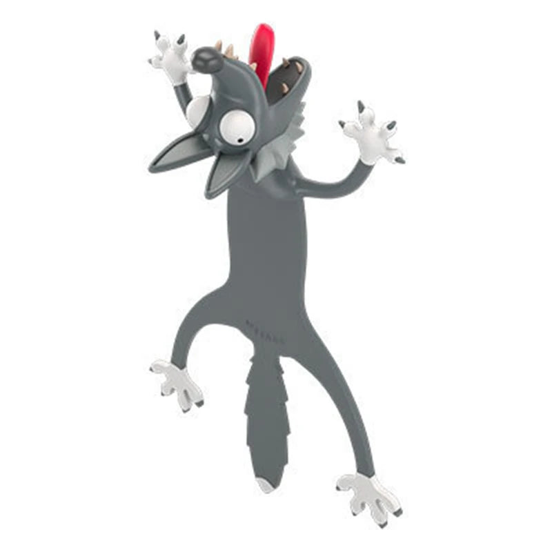 Marcapáginas estéreo 3D creativo con diseño de animales de dibujos animados, bonito marcador de páginas con diseño de gato y panda kawaii, ideal como regalo para niños, material escolar.