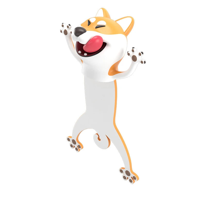 Creative 3D Stereo Bookmark Cute Cartoon Animal Marker Kawaii Cat Panda Bookmark Of Pages Kids Gifts School Stationery Supplies