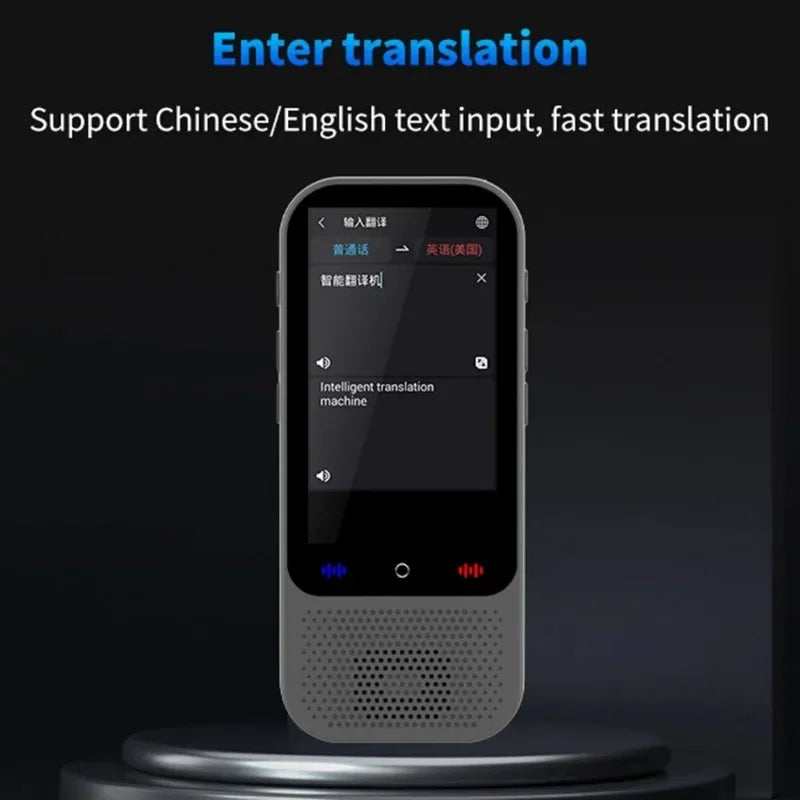 S80 Pro Intelligent Translation Machine 138 Language Intelligent Recording 19 Offline Real-time Photo Translat Chat GPT AI Voice
