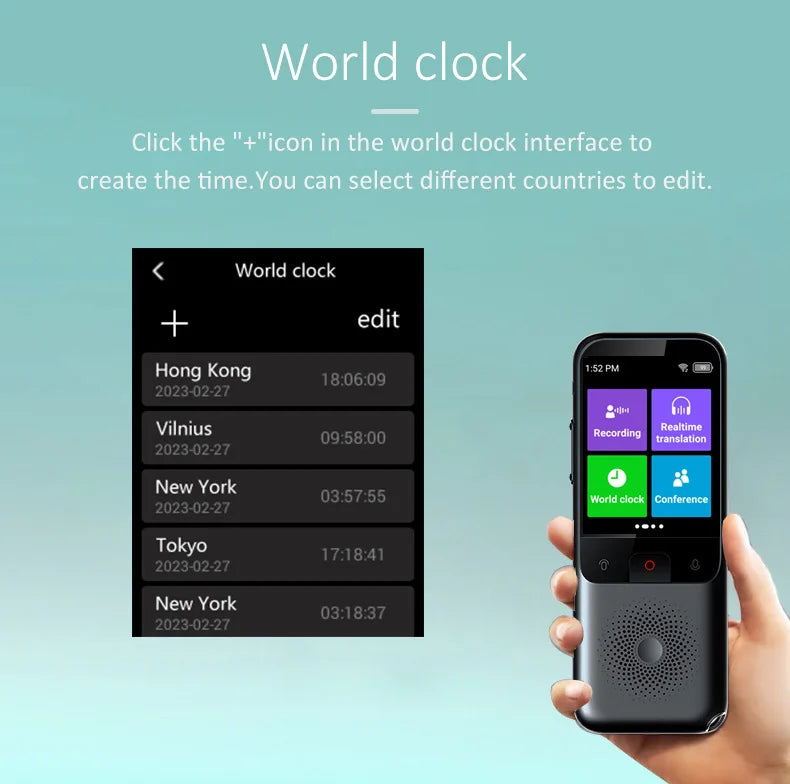 Translation Machine Cross border Language Offline Language Portable Translation Earphone Translator Intelligent Camera Device