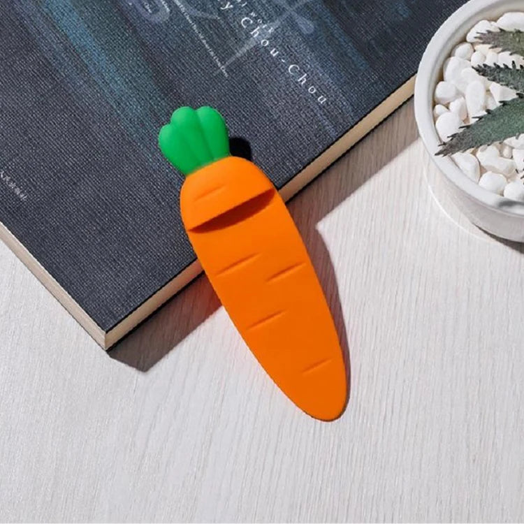1 Piece Lytwtw's Cute Carrot Bookmark Book Mark Office School Supplies Funny Gift