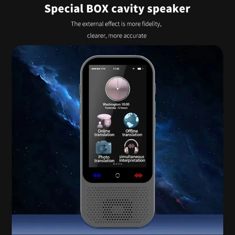 S80 Pro Intelligent Translation Machine 138 Language Intelligent Recording 19 Offline Real-time Photo Translat Chat GPT AI Voice
