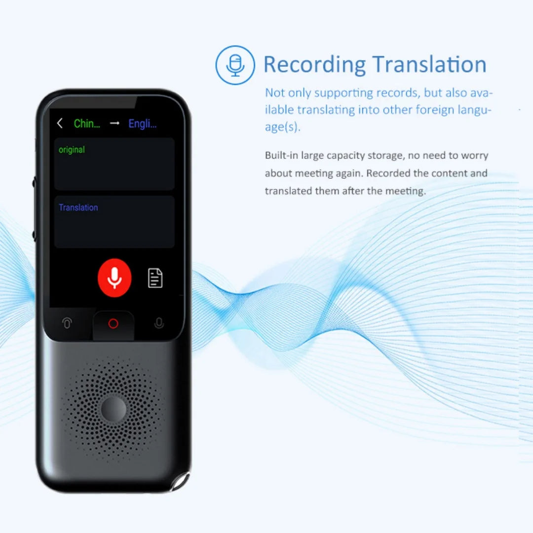 Translation Machine Cross border Language Offline Language Portable Translation Earphone Translator Intelligent Camera Device