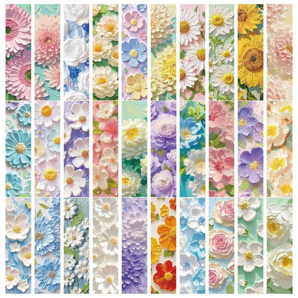 30pcs Bookmark Reading Book Mark Vintage Scenery Book Page Marker Stationery Supplies Children Gifts