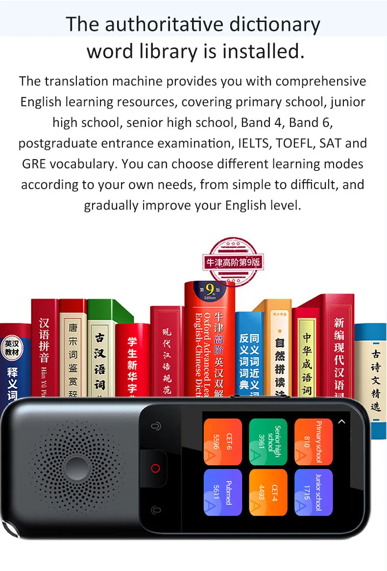 Translation Machine Cross border Language Offline Language Portable Translation Earphone Translator Intelligent Camera Device
