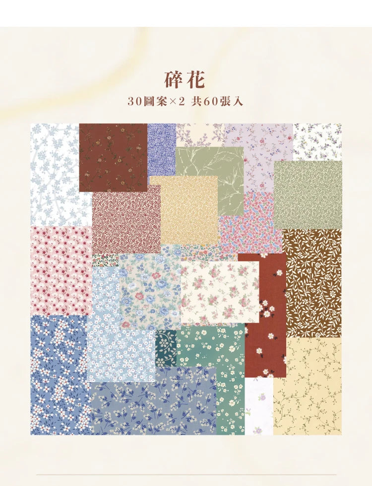 60 pcs Vintage Collage Scrapbooking Journal Material paper Card Making DIY Retro Source Paper Creative Memo Stationery